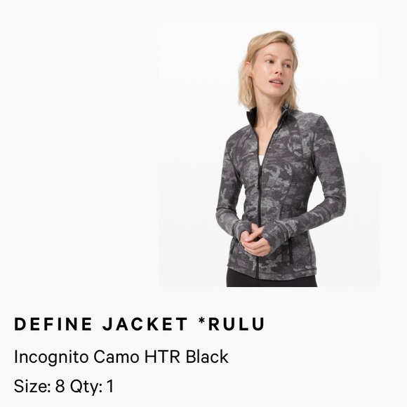Lululemon define jacket - Picture 3 of 3